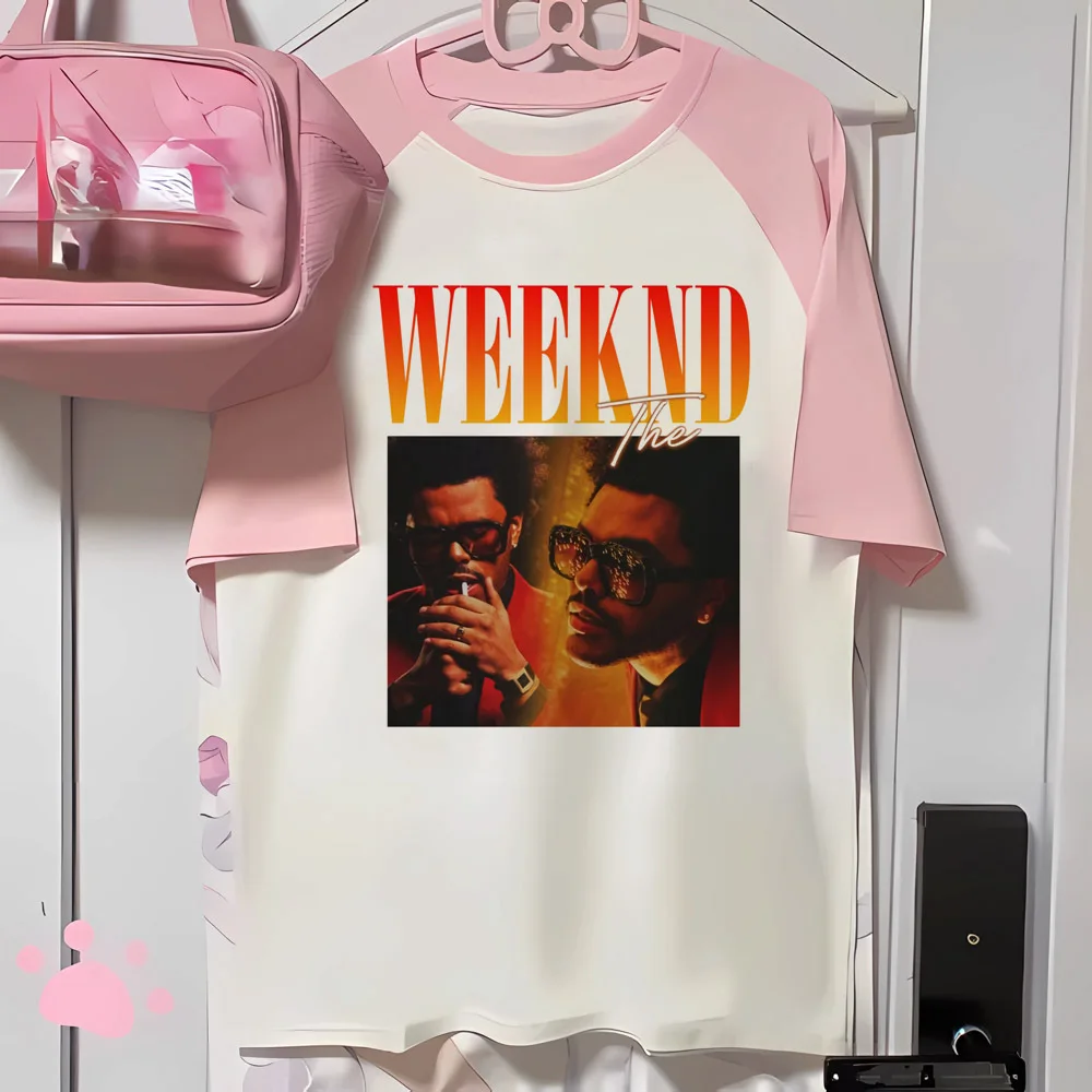 Женская Аниме-футболка Weeknd y2k