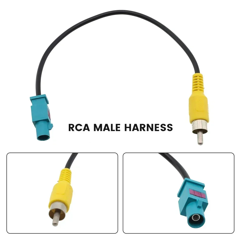 Мужской кабель RCA-адаптер для крепления камеры заднего вида Mercedes Comand высокое