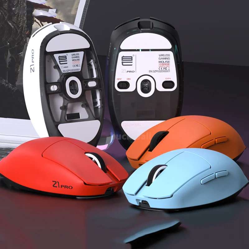 

Usb-мышь компьютерная Zaopin Z1 Pro, беспроводная, 2,4 ГГц, 24600dpi