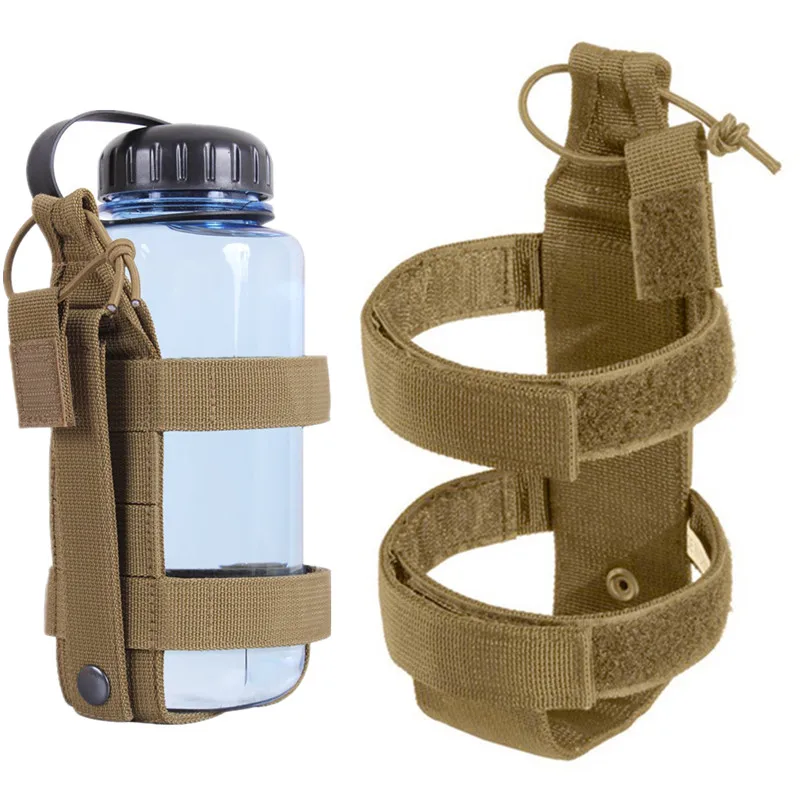 

EDC Tactical Molle Water Bottle Pouch Bag Portable Military Outdoor Travel Hiking Water Bottle Holder Kettle Carrier Bag