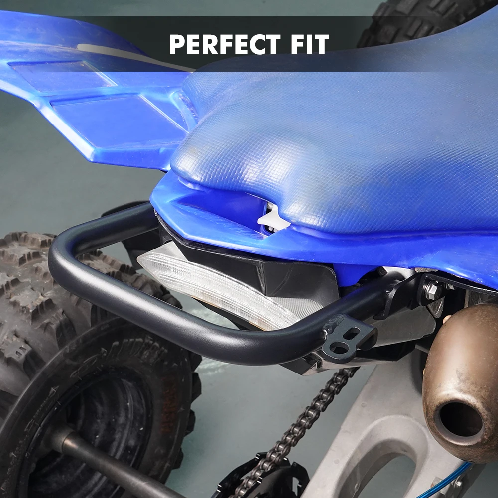 NICECNC ATV Rear Grab Bar Luggage Rack Bracket Holder for Yamaha YFZ450R 2009-2022 2021 2020 2019 2018 Accessories