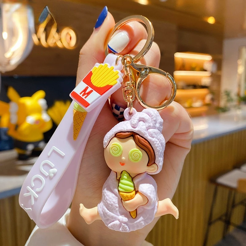 

Брелок для ключей с подвеской для девочек