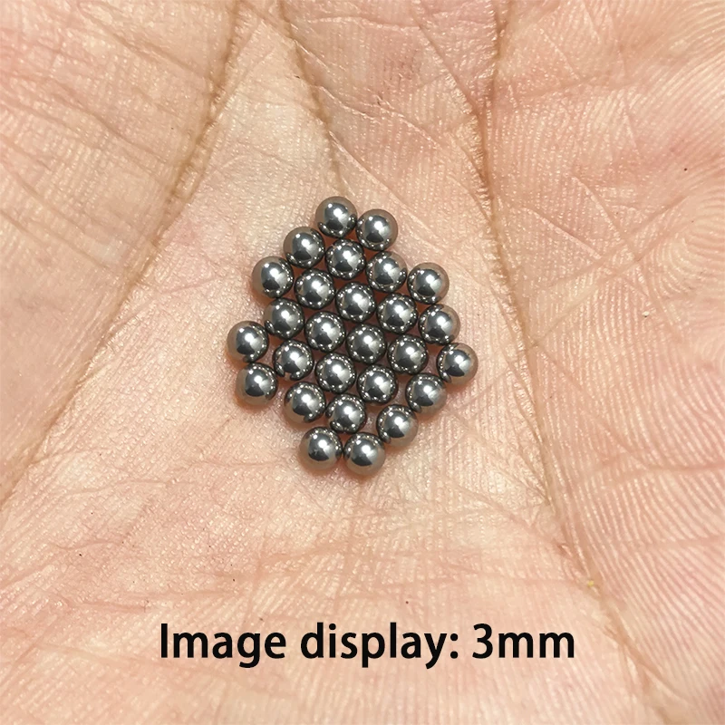 100pcs GCR15 Bearing Steel Balls G10 High Precision Ball for Bike CNC 1/1.2/1.5/1.588/2/2.361/2.397/2.381~3.949mm