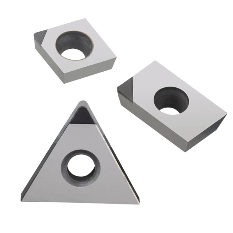 10 шт. PCD CCGT0602 CCGT09T3 CCGT1204 DCGT07 GCGT11 TCGT11 TCGT16 WNMG08 VCGT16 Алмазные токарные пластины для обработки алюминия и меди-D (art.: 3920dcbd8fef5) - 3920dcbd8fef5