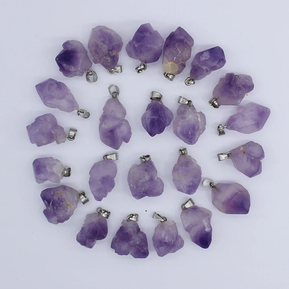 Wholesale 20pcs/lot New fashion good quality natural fluorite Irregular pendants for jewelry Accessories making free shipping