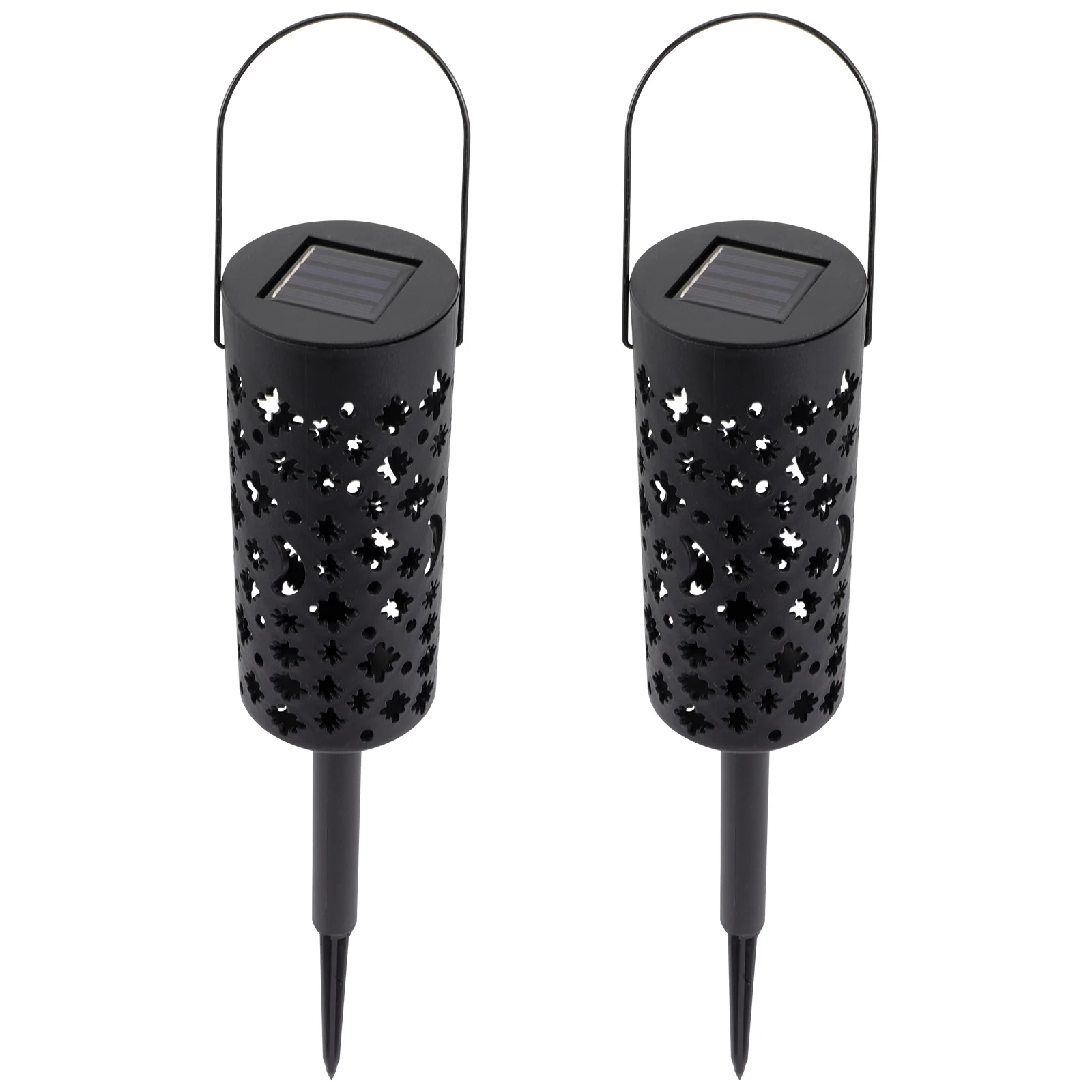 

2pcs Solar Light Ip44 Waterproof Ground Lamp Outdoor Solar Powered Light Supply
