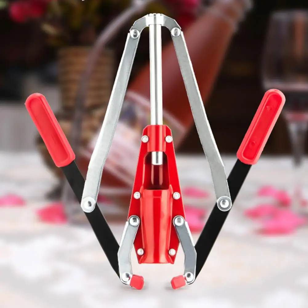 

Excellent Corker Machine Durable Bottle Corker Double Lever Handheld Bottle Brewing Capper Good Seal Performance