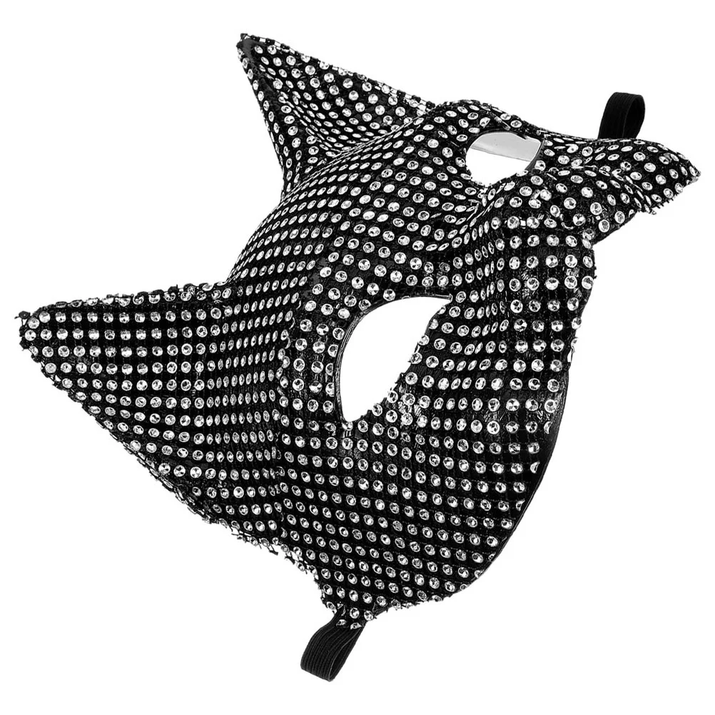 Кошка Леди Маска Фестиваль Женский Реквизит Хэллоуин Костюм Аксессуары Маскарад