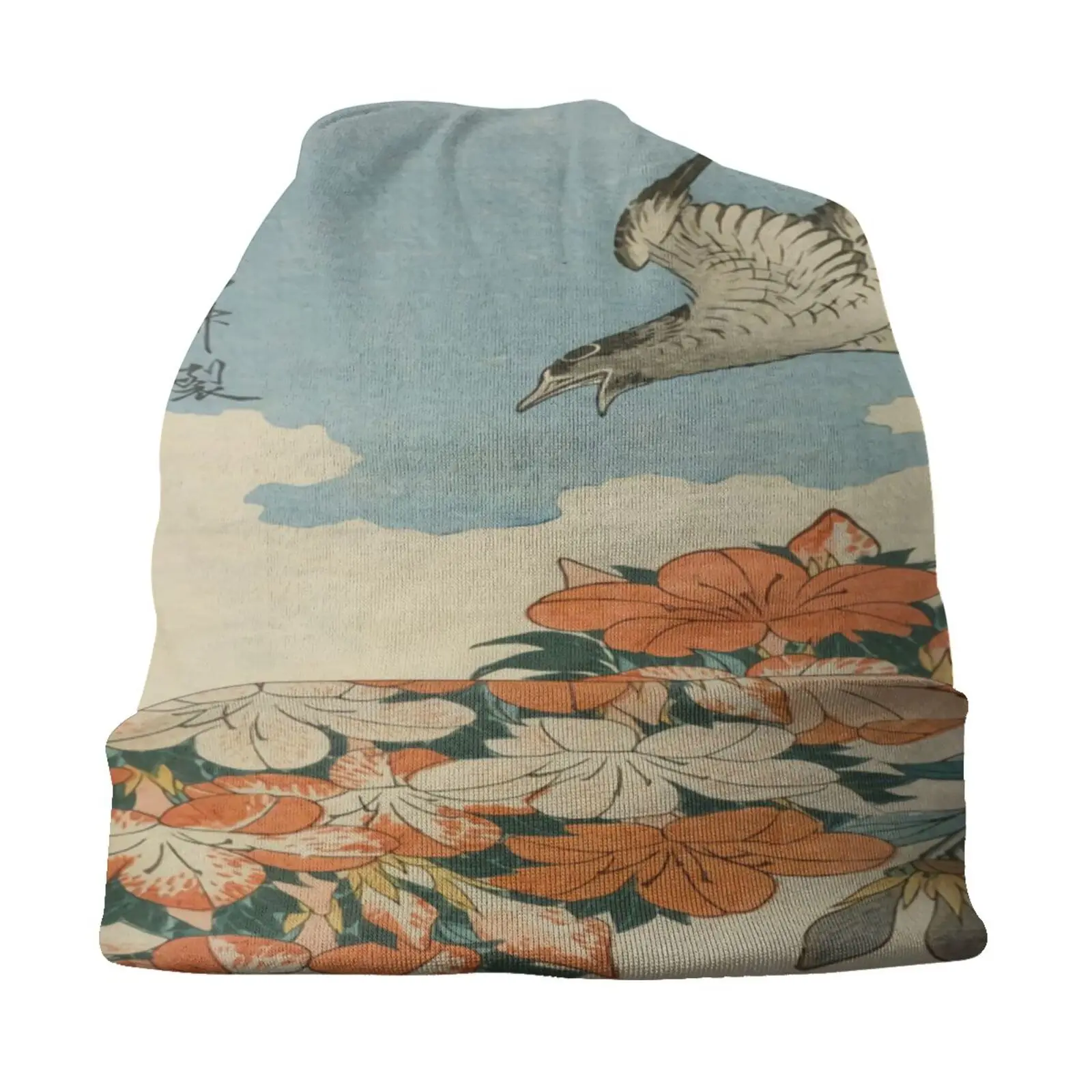 

Кепка-бини Katsushika Hokusai Cuckoo Azaleas для мужчин и женщин, Шапка-бини в стиле хип-хоп, Кепка-тракер, берет для женщин и мужчин, пляжный берет