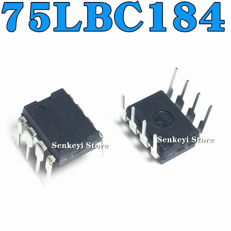 

New original 75LBC184 SN75LBC184P DIP8 straight plug 8-pin transceiver chip