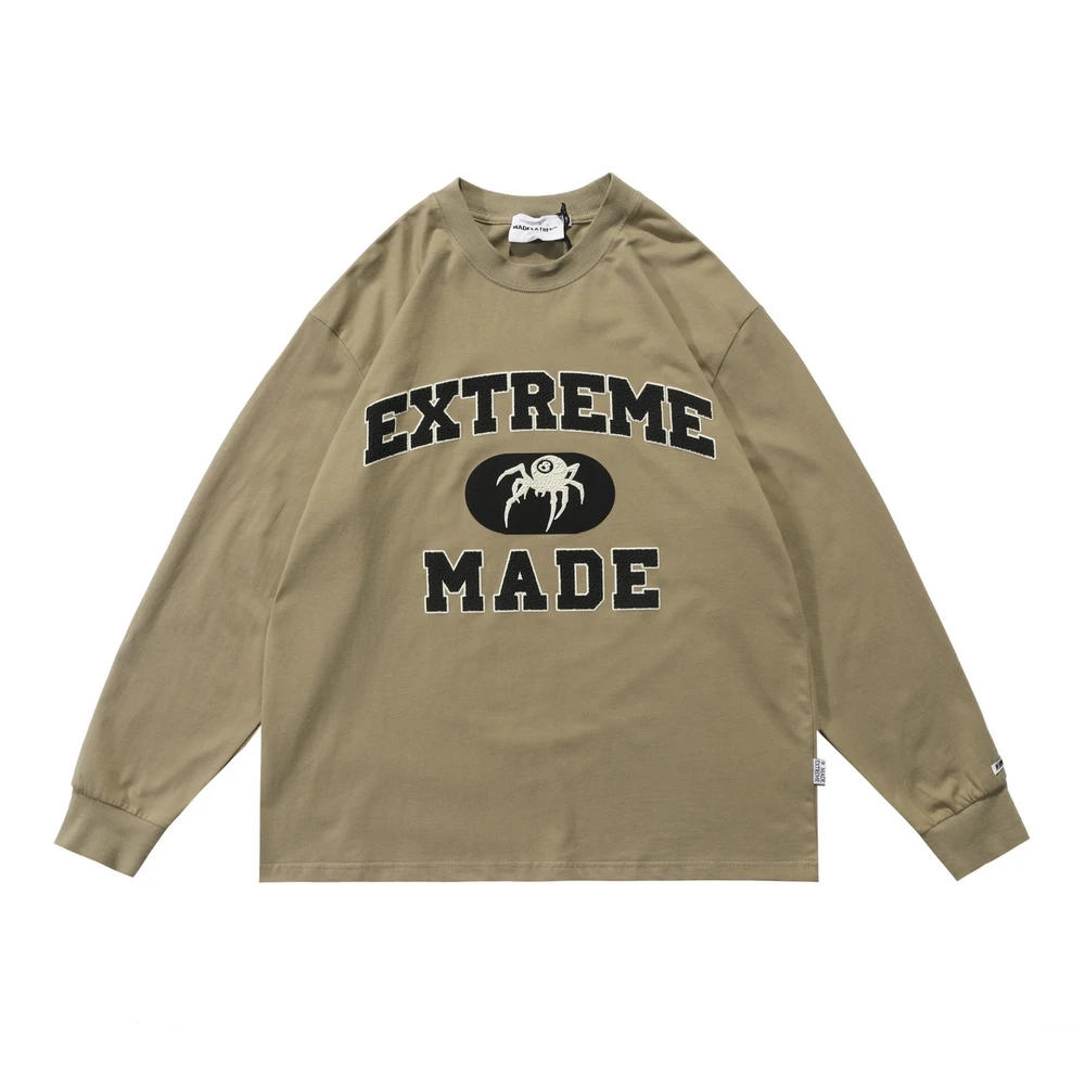 

2022 Women’s Oversized Sweatshirt Simple Letter Graphic Print Long Sleeves Pullover Fashion Unisex Hip Hop High Street Clothes