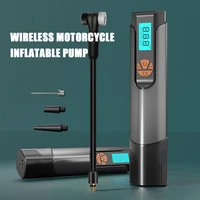 portable tire inflator convenient mini multi functional wireless air compressor portable air pump for bike bicycle motor fk88