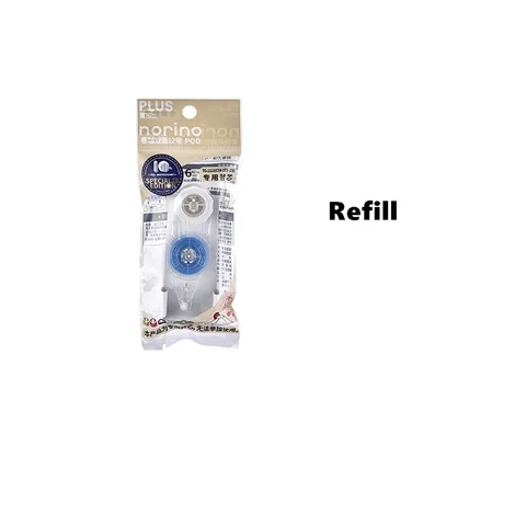 Fita adesiva plus norino pod, 1 peça, 6mm * 10m, edição especial japonesa, tipo rolo, adesivo de dupla face para diário fotográfico, escola a6963