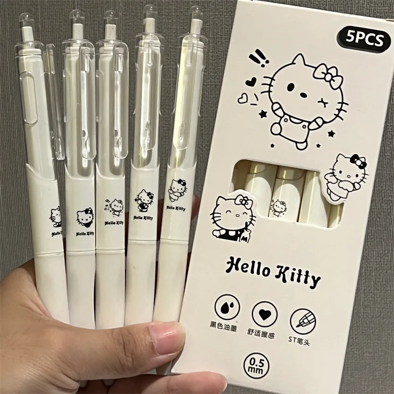 

5 шт., стилус Hello Kitty, милые школьные принадлежности для учеников