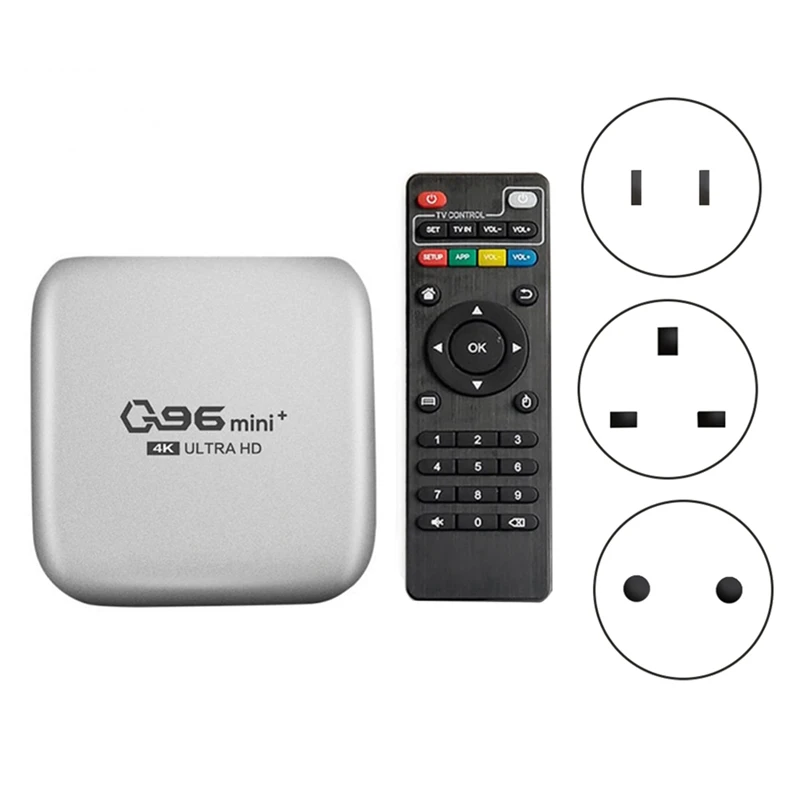 

Q96 Mini Plus Tv Box 5G + Wifi Smart Tv Box Amlogic S905W 4 Core 64Bit 4Gb + 32Gb Wifi Media Player Set Top Box