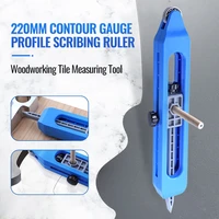 profile scribing ruler contour gauge with lock adjustable locking precise woodworking measuring gauge measurement toolsr