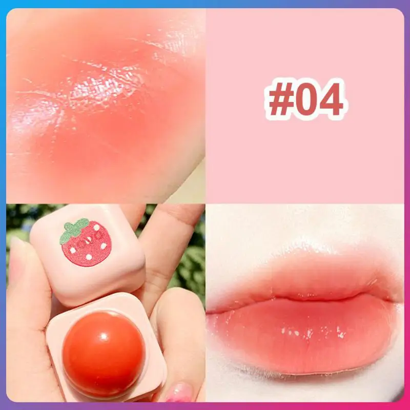 

ELECOOL 4 Color Lip Blam Lip Gross Lipstick Primer Natural Plant Organic Sphere Moisturizing Lipstick Embellish Lip Balm