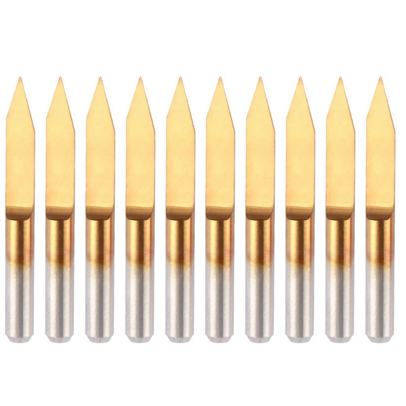 

Фреза ЧПУ с титановым покрытием, 30 градусов, 0,1 мм