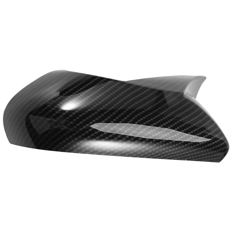 

Rearview Mirror Cover Cap Carbon Fiber Look for 2018 2022 Mirror Modified Horns Shell Reverse Trim Sticker