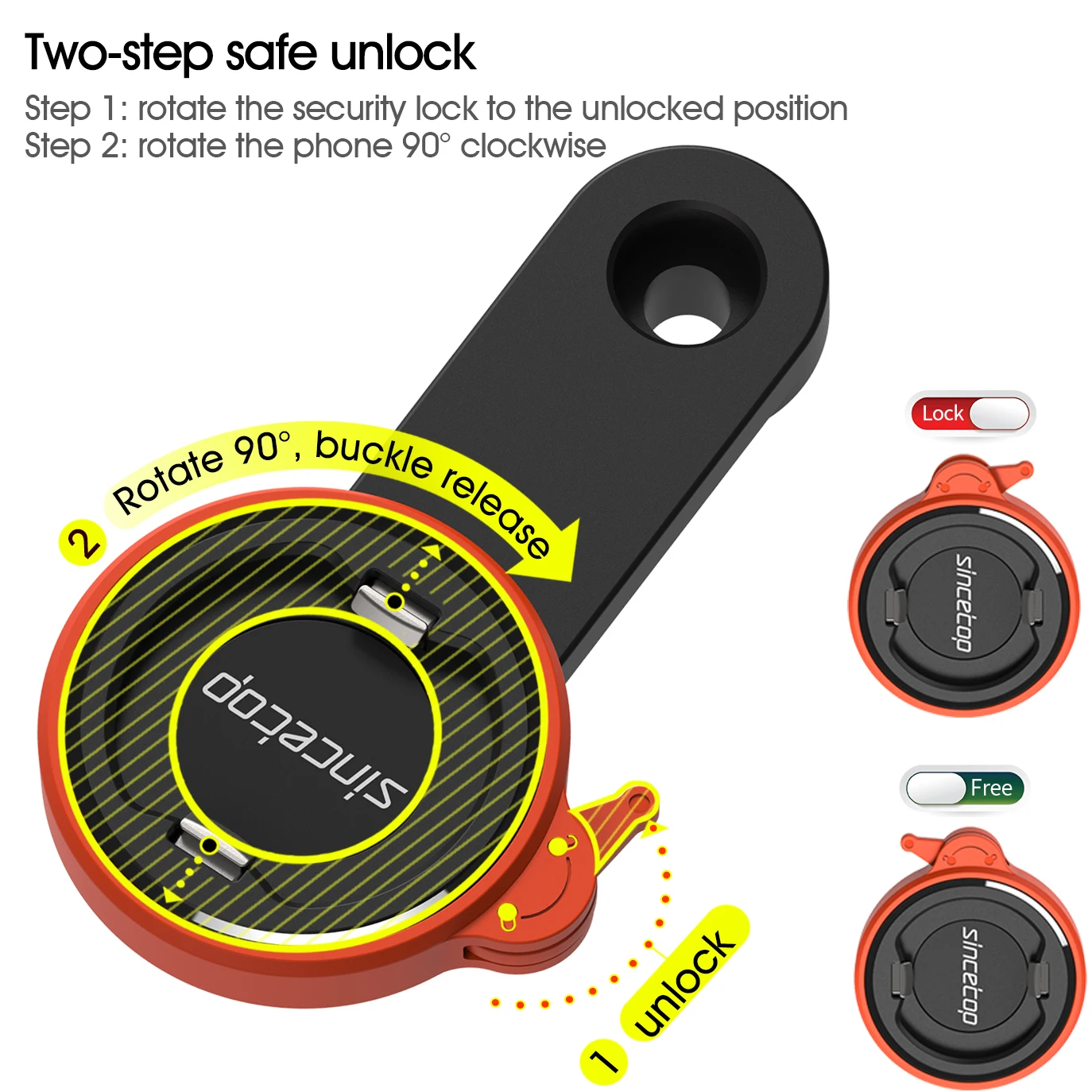 Universal Mobile Phone Holder Bicycle Aluminum Quick Mount Stand Rotatable  Mountain Bike Handlebar Bracket for Harley-Davidson