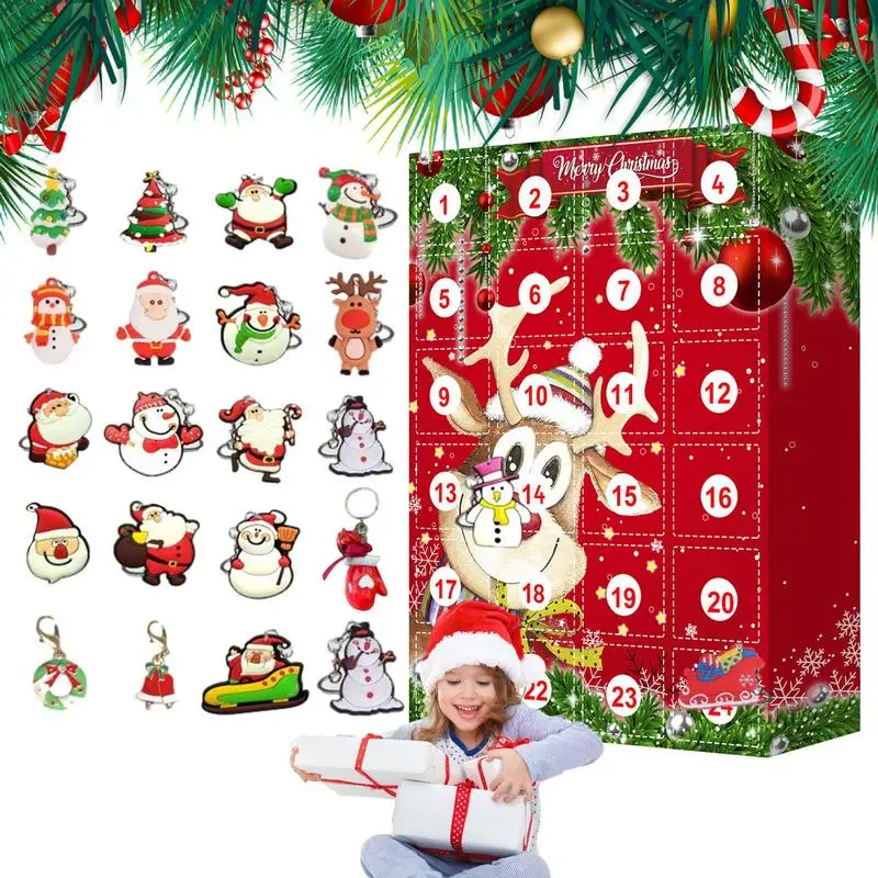 

Рождественский календарь, игрушки, 24 дня, обратный отсчет до рождественской вечеринки, игрушки для рождественской вечеринки, сувениры, чулки для нового года