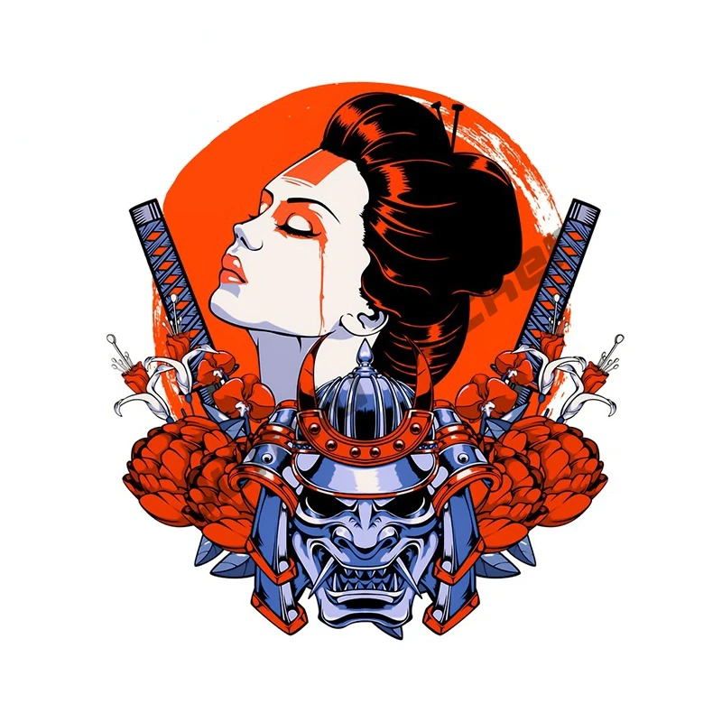 

Studio Samurai Vinyl Waterproof Sticker Decal Car Laptop Wall Window Bumper Sticker Motorcycle Helmet Sticker Cover Accessories