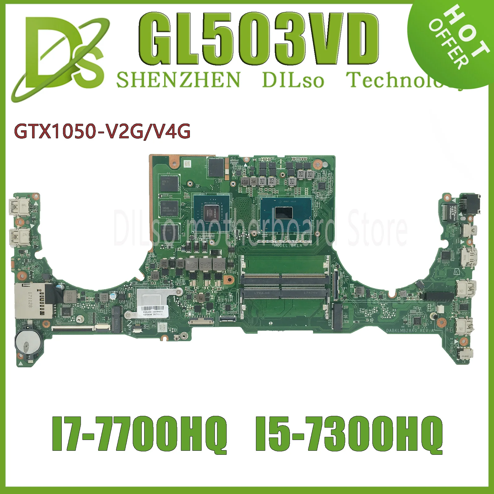 Рисунок 2 - Материнская плата KEFU FX503VD