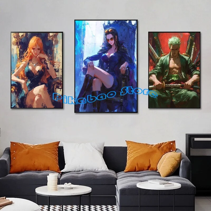 Плакат ONE PIECE Bandai Холст