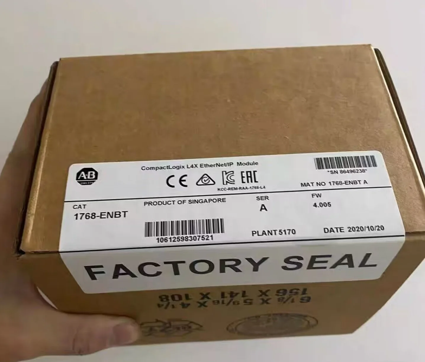 Рисунок 2 - новый AB 1768-ENBT 1768ENBT A в