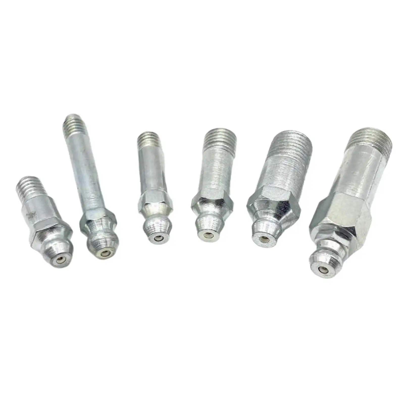 

5 шт. M6 M8 M10 M12 1/8 "BSP NPT 1/4-28 UNF железная смазка Zerk ниппель фитинг для смазочного пистолета машина