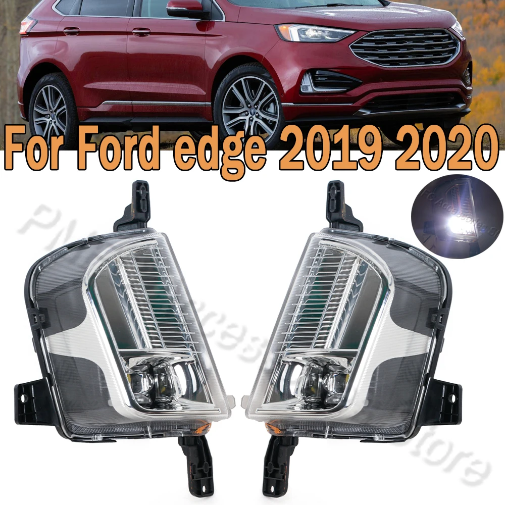 Дневные ходовые передние бамперы DRL для Ford Edge 2019 2020 ...