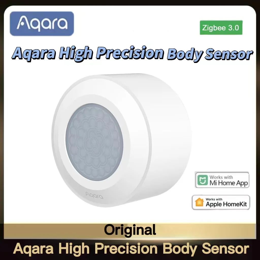 

Aqara High Precision Human Body Sensor Motion Sensor Zigbee 3.0 Wireless Smart Movement IPX5 Waterproof For Smart home HomeKit