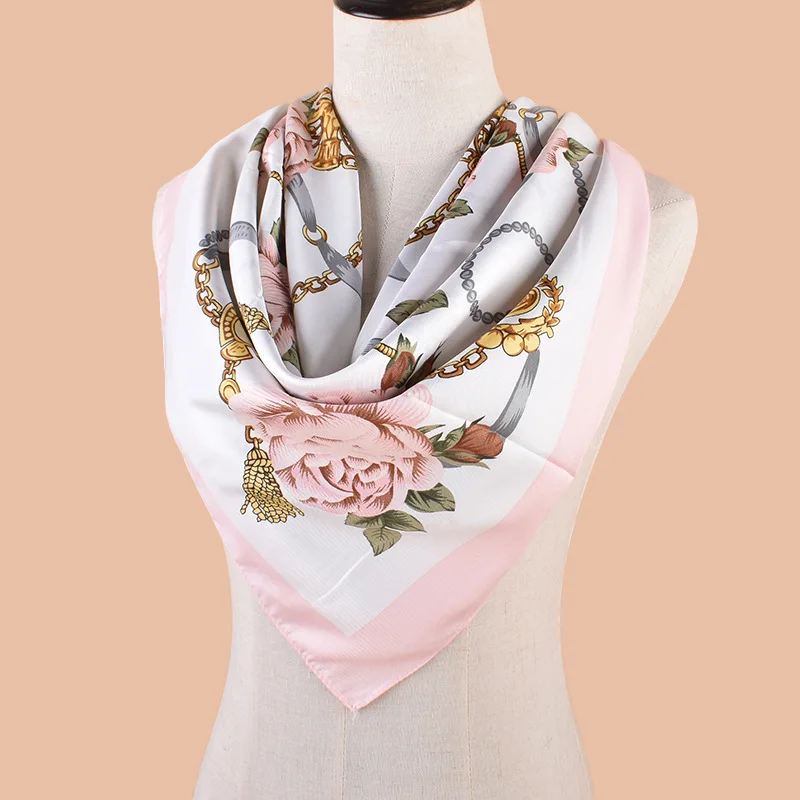 Шелковый шарф Heitou