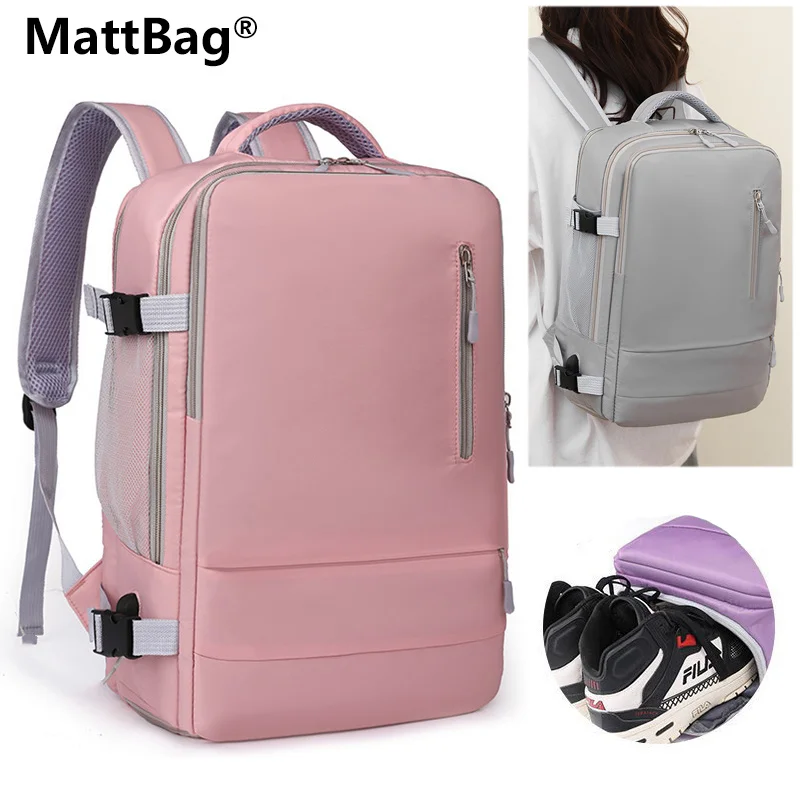 

Backpack For Travel Women Large Capacity Lightweight Bags Multifunction Bagpacks Luggage Waterproof Laptop Bag With Shoes Pocket