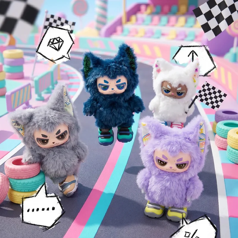 Фото Серия HERE Aoo Love Everything: Модный виниловый брелок-подвеска для сумки в стиле Blind Box, милые куклы-кошки, подарочная коробка-сюрприз для фанатов №4