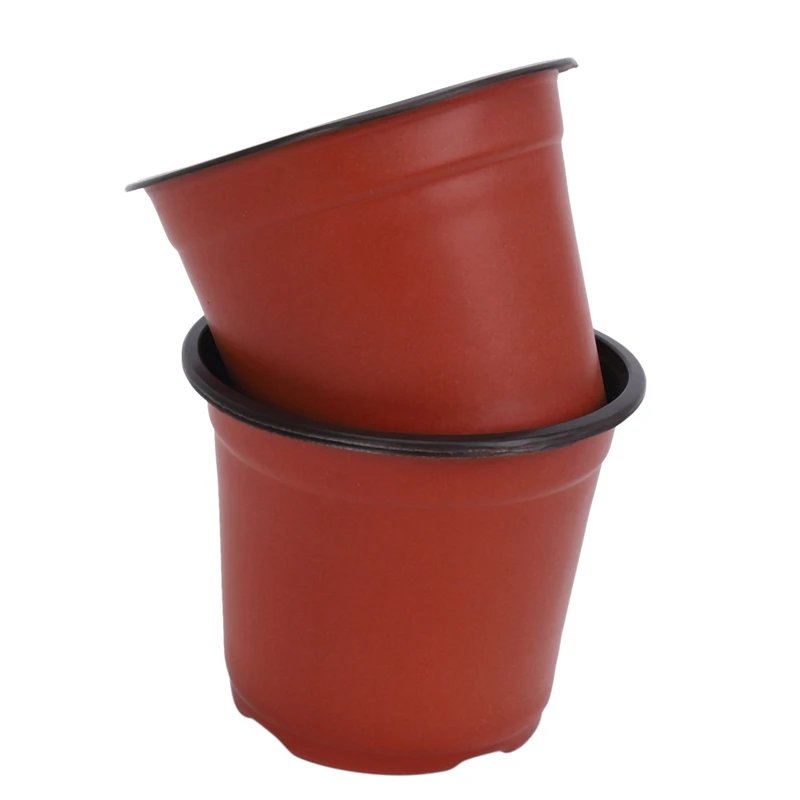 

1500 шт., пластиковые горшки для рассады цветов, 4,72 дюйма