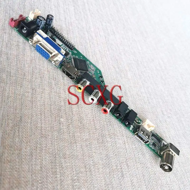 Для M190A1 TMS190WX1 плата контроллера экрана ноутбука 4CCFL LVDS 30 Pin Комплект «сделай сам» VGA HDMI-совместимый AV USB 1440*900 19"