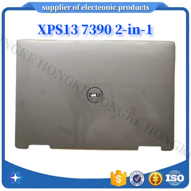 

New Original LCD Back Cover For Dell XPS 13 7390 2-in-1 Silver LCD Back Cover 0VTW09 07YR7H