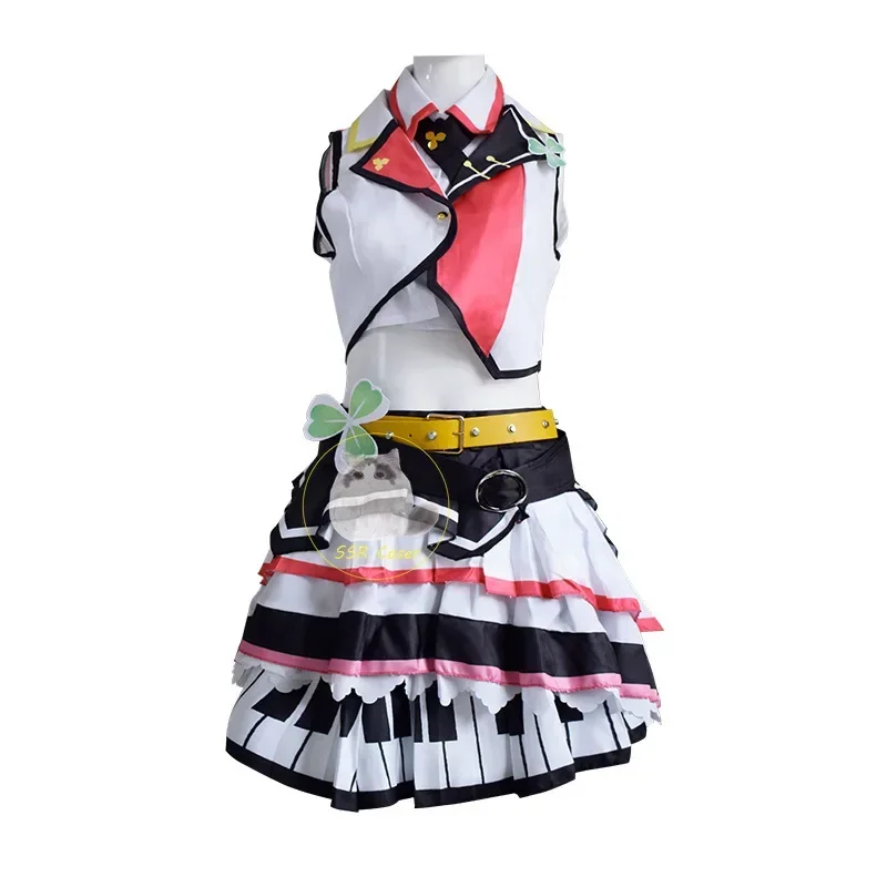 Красочная сцена проекта Sekai! Фещ. БОЛЬШЕ ДЖЕМП Кирито Харука Ханасато Минори