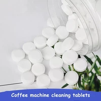 10pcs espresso coffee machine cleaning tablet effervescent tablet descaling agent kitchen accessories household cleaning product