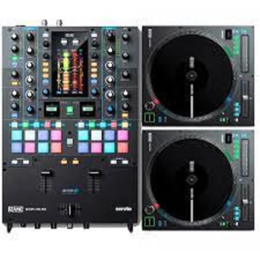 

Summer discount of 50%HOT SALES FOR Original RANE DJ Digital SEVENTY-TWO M K II Mixer and Pair of TWELVE M KII Motorized