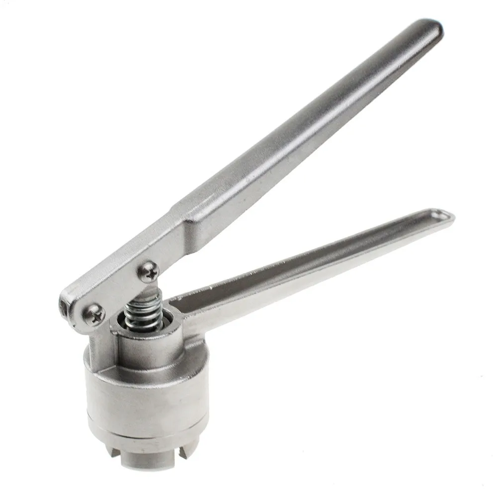 

Ручной инструмент для обжима крышек из нержавеющей стали