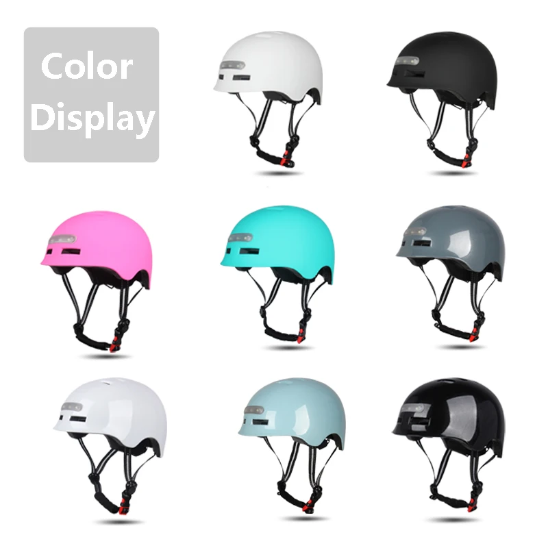 Велосипедный шлем PC Shell EPS противоударный умный фотоэлемент со съемной