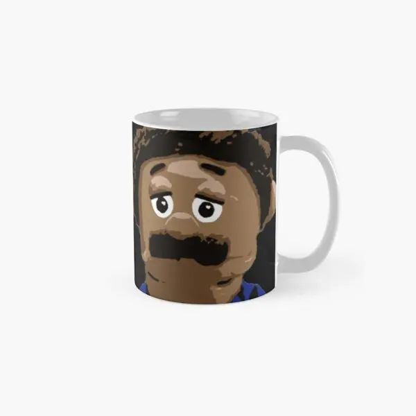 

Awkward Puppets Classic Mug Handle Round Drinkware Photo Design Printed Image Coffee Picture Cup Gifts Simple Tea