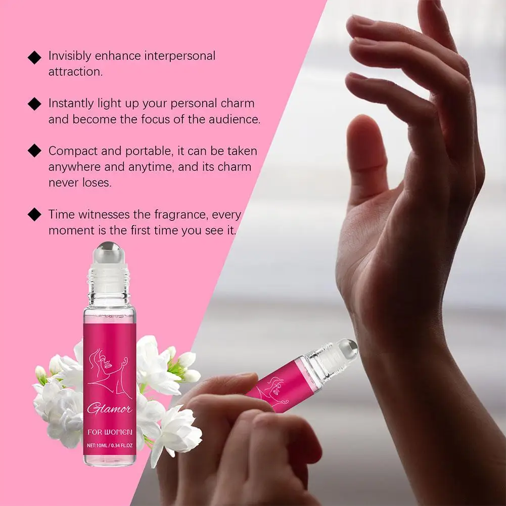 Роликовые духи с феромонами секс-длительный стимулирующий флирт гламурный