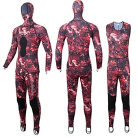 premium 0 5mm neoprene two pieces camo keep warm scuba diving suit spearfishing surfing kayaking snorkeling wetsuit equipment