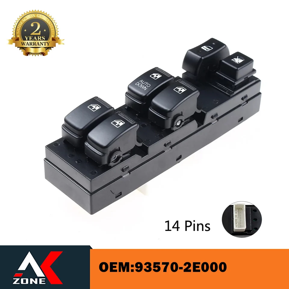 

Переключатель Стеклоподъемника для Hyundai Tucson 2005-2010 93570-2E000