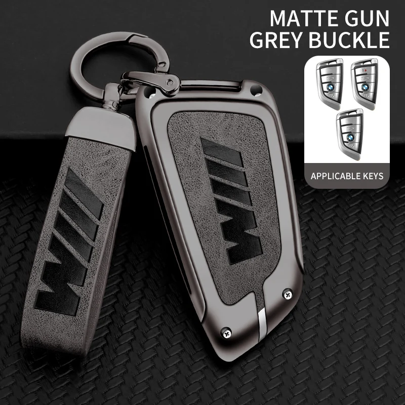 

Чехол для автомобильного ключа из цинкового сплава для BMW M Power 3 5 7 серии E46 E39 E60 E90 F25 F15 F10 F20 F30 F01 G05 G20 X2 X5 Чехол для ключей Аксессуары