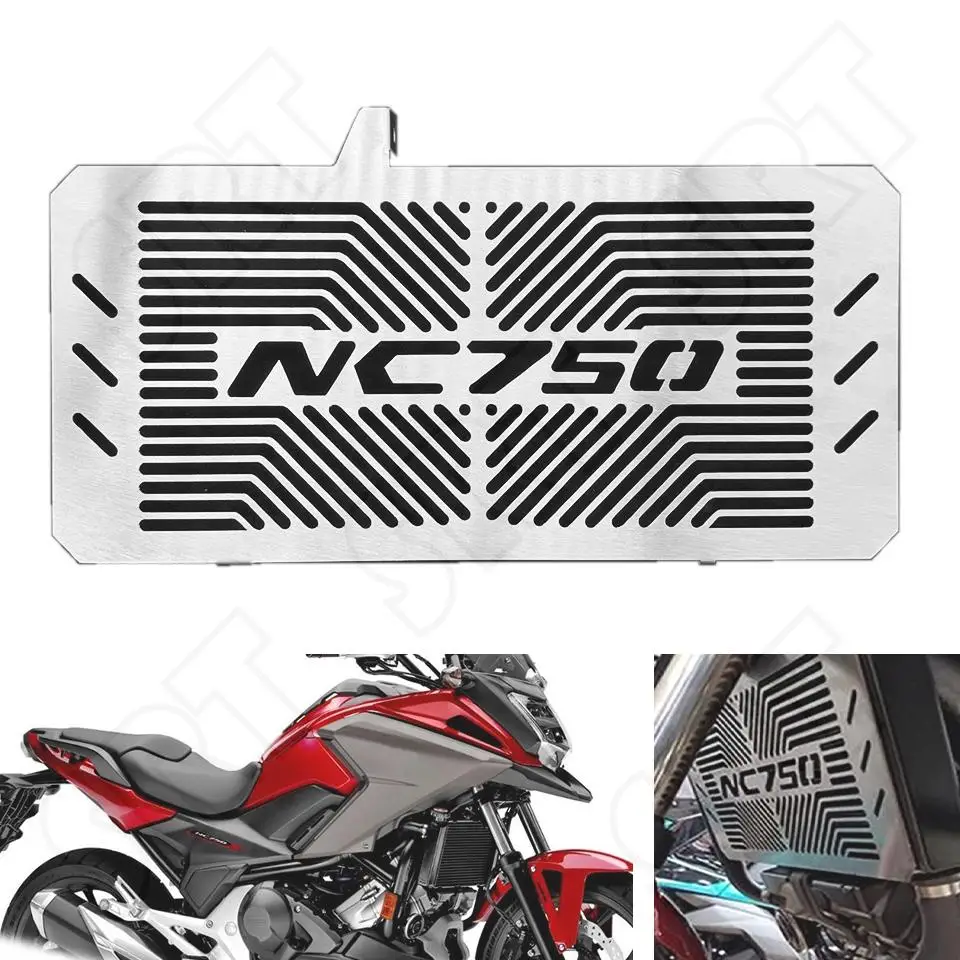 

Fits for Honda NC750 NC750X NC750S NC 750X 750S ABS 2014-2020 Motorcycle Engine Radiator Grille Guard Cooler Protector Cover