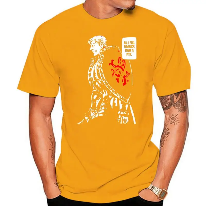 

Men tshirt Escanor Unisex T Shirt Printed T-Shirt tees top